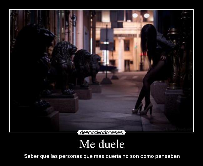 Me duele -