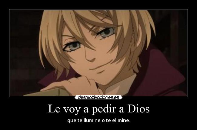 Le voy a pedir a Dios -