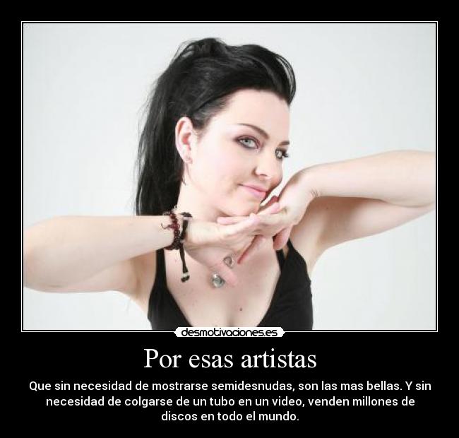 Por esas artistas -