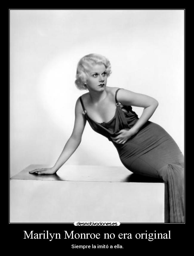 Marilyn Monroe no era original -