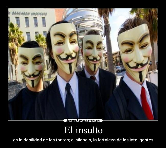 El insulto -