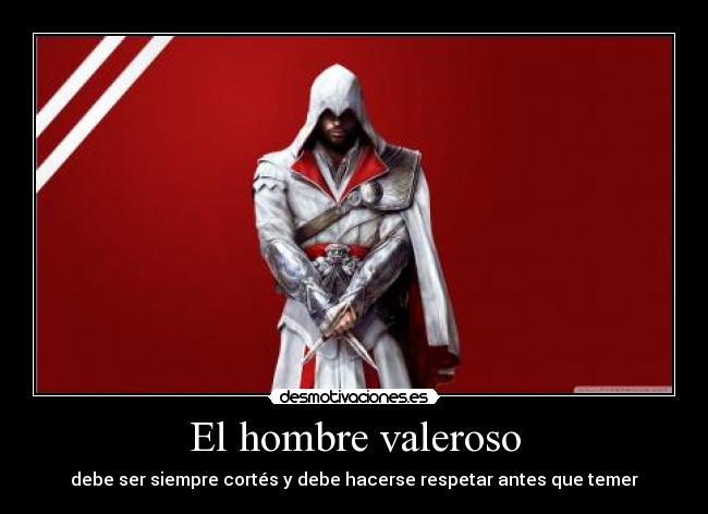 carteles assassins creed brotherhood ezio auditore desmotivaciones
