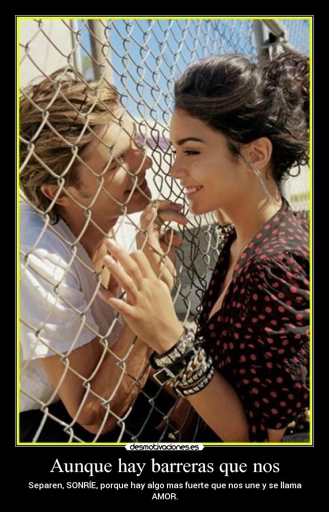 Aunque hay barreras que nos - 