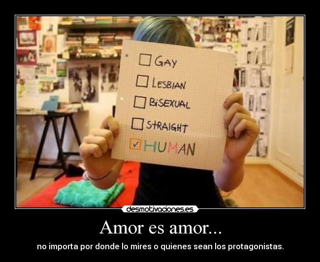 Amor es amor... -