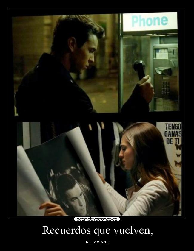 Recuerdos que vuelven, - 