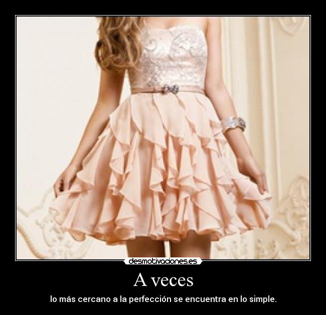 A veces -