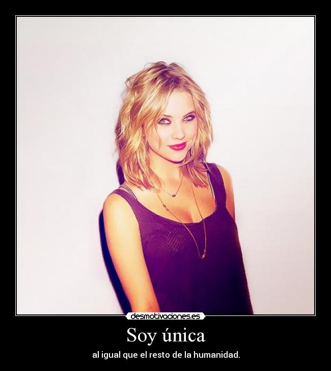 Soy única - 