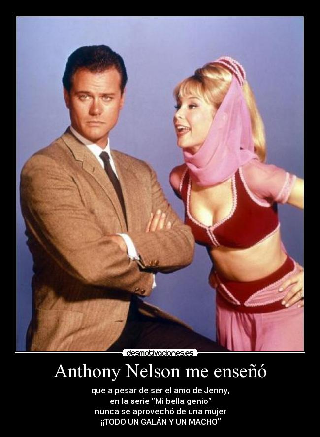 carteles anthony nelson jenny bella genio galan mujer macho desmotivaciones