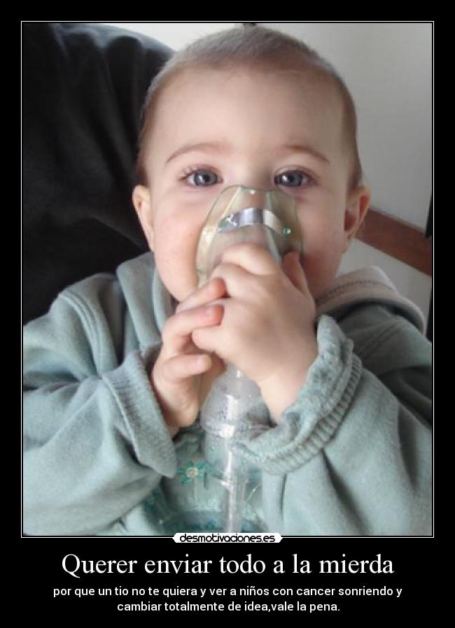 Querer enviar todo a la mierda -