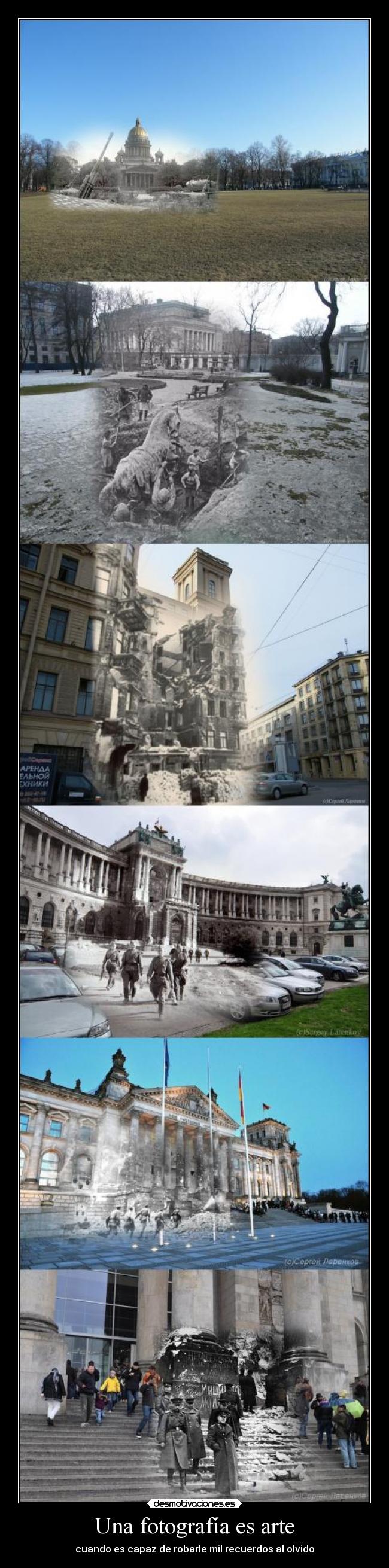 Una fotografía es arte - cuando es capaz de robarle mil recuerdos al olvido