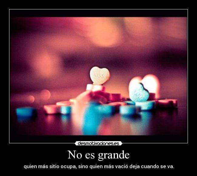 No es grande - 