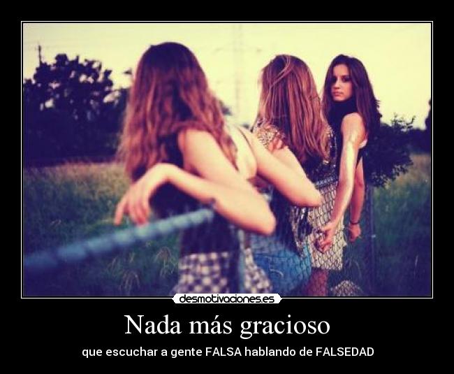 Nada más gracioso - que escuchar a gente FALSA hablando de FALSEDAD