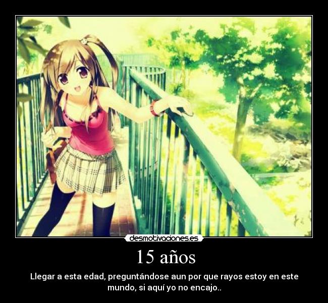 15 años -