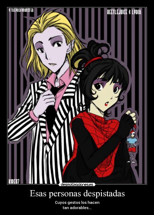 carteles beetlejuice despiste desmotivaciones