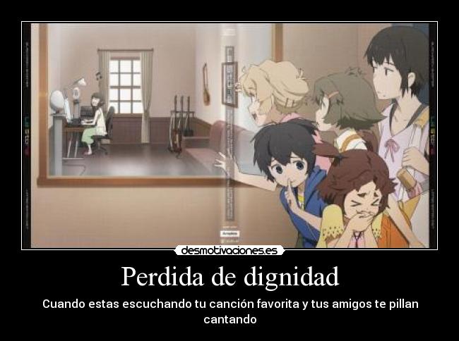 Perdida de dignidad -