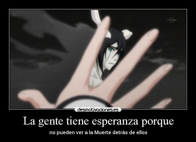 La gente tiene esperanza porque -