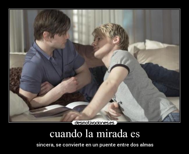 cuando la mirada es -