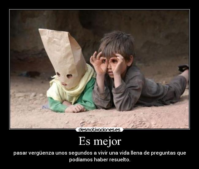 Es mejor -