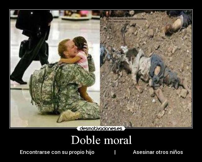 Doble moral -