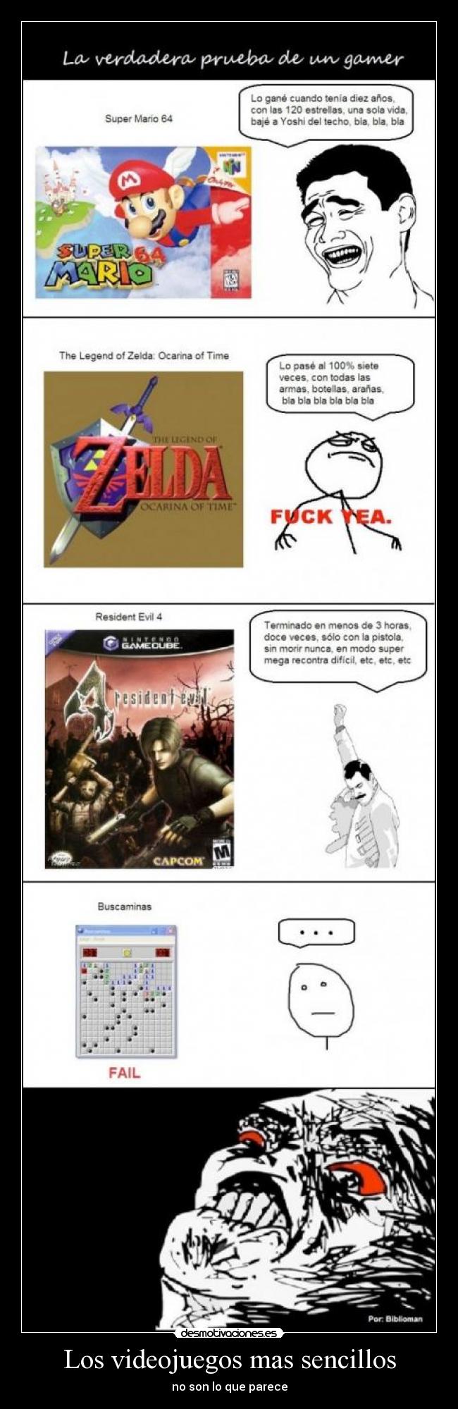 Los videojuegos mas sencillos - no son lo que parece