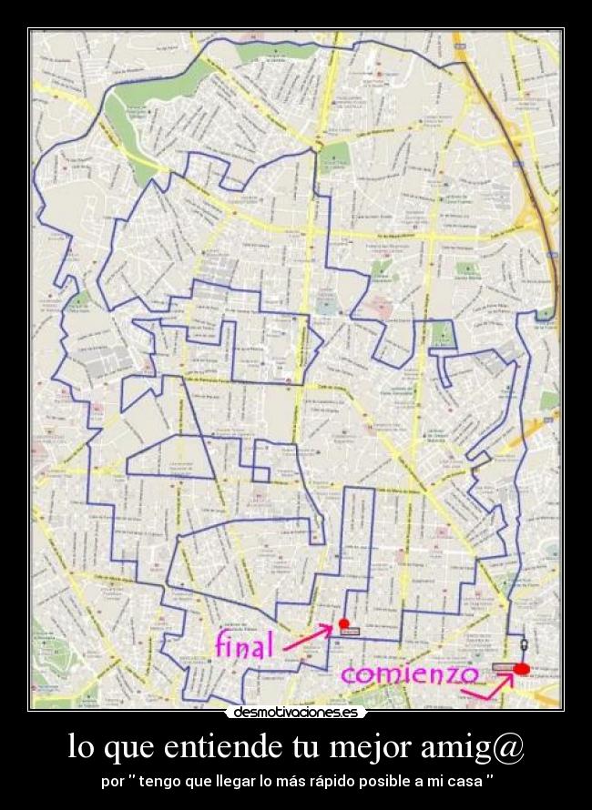 lo que entiende tu mejor amig@ - 