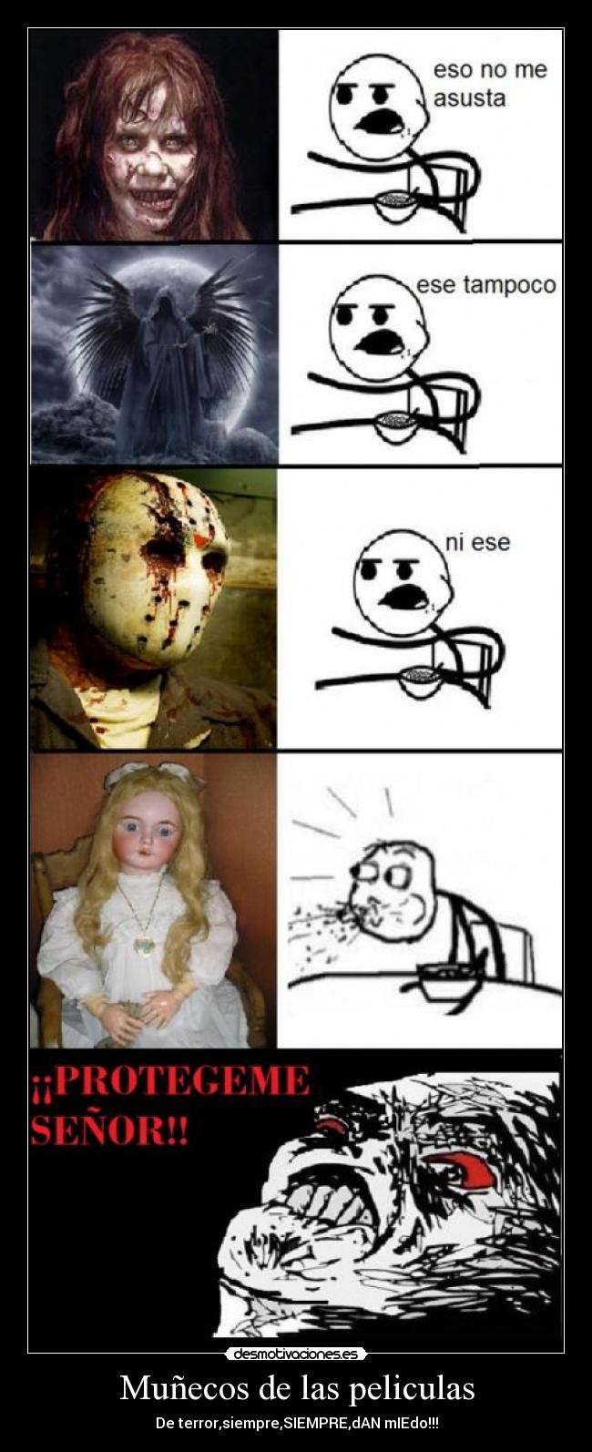 Muñecos de las peliculas - De terror,siempre,SIEMPRE,dAN mIEdo!!!