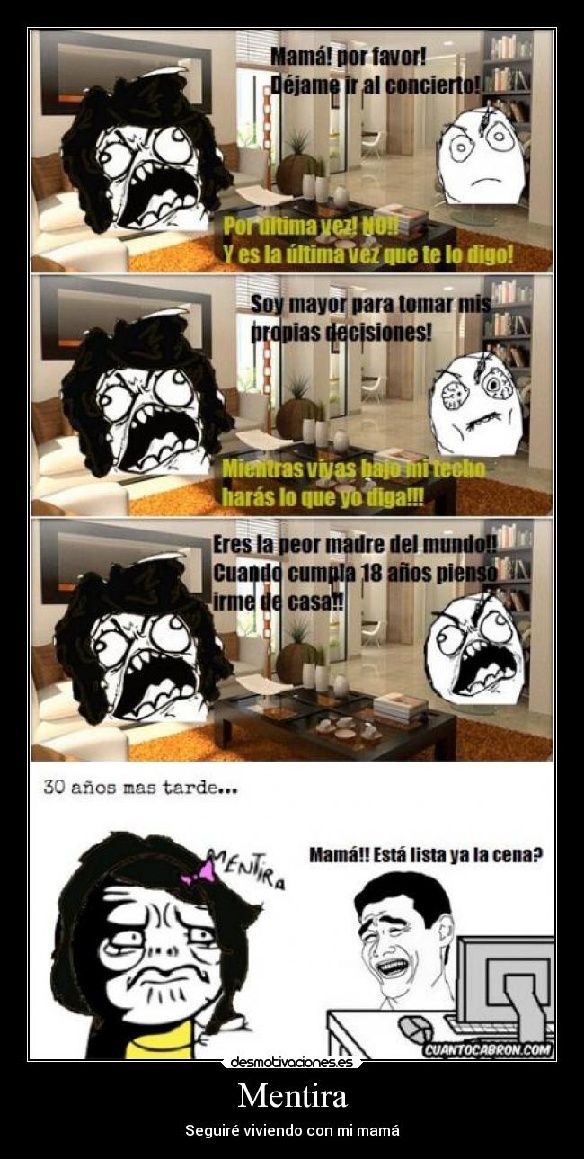 carteles mentira memes desmotivaciones