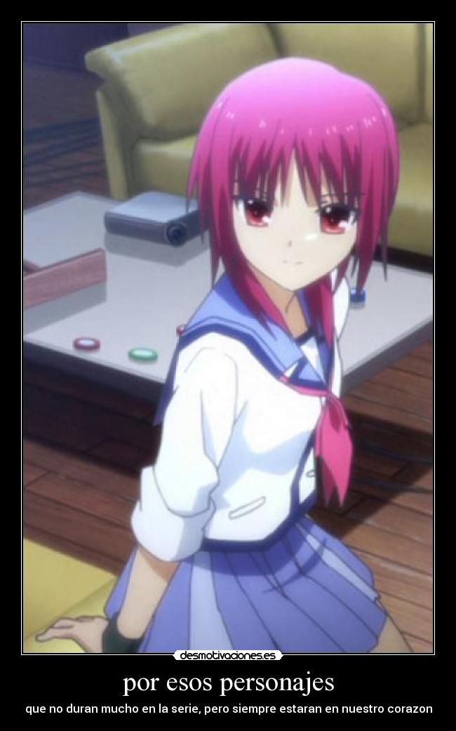 por esos personajes -
