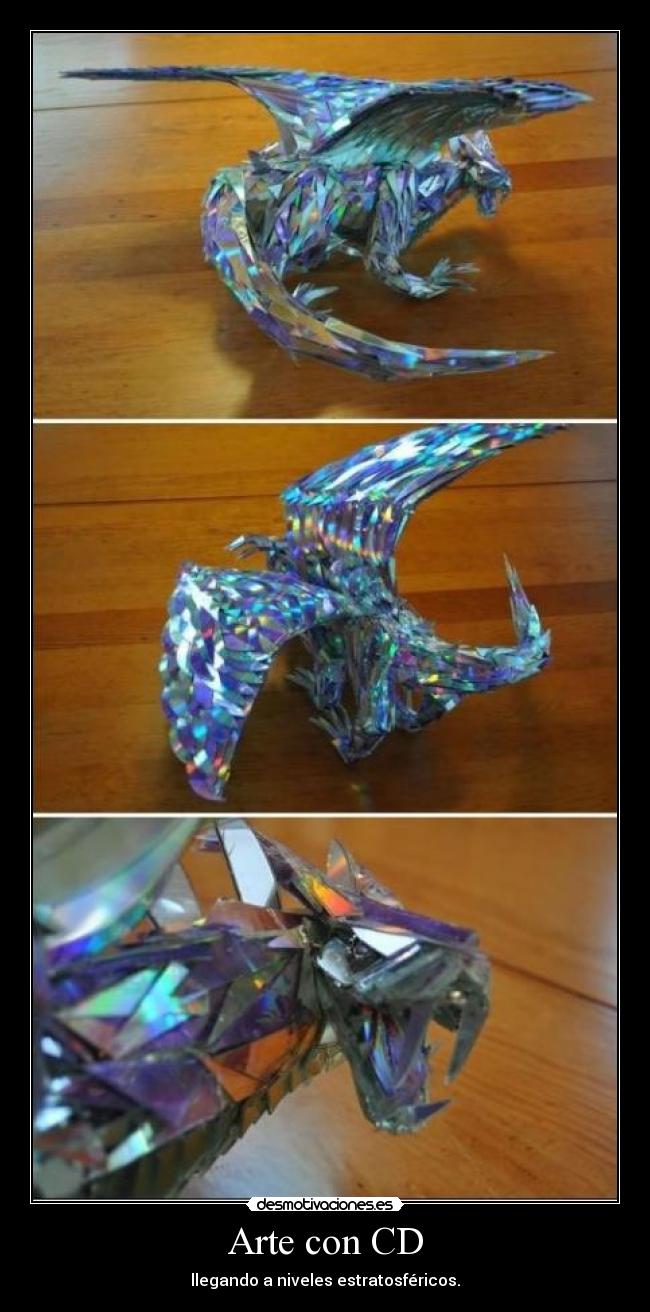 Arte con CD -