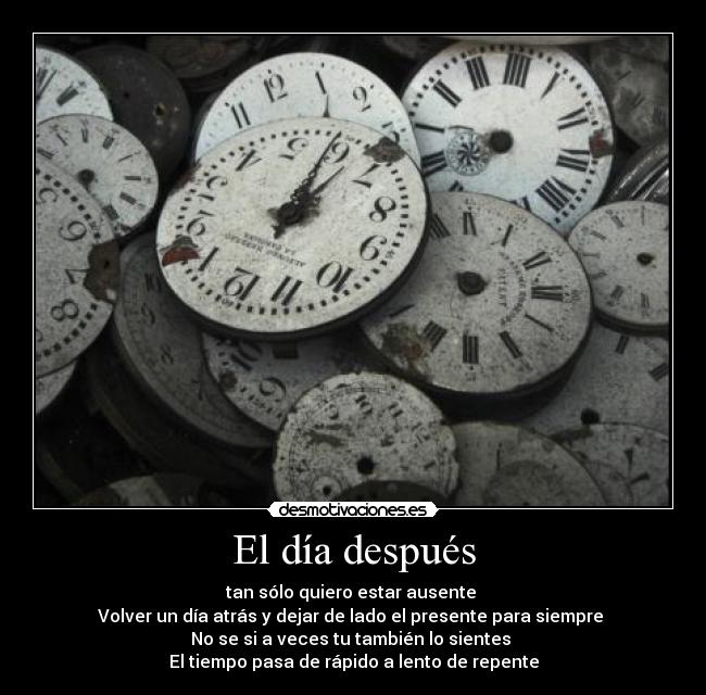 El día después -