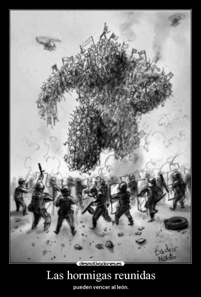 Las hormigas reunidas - 