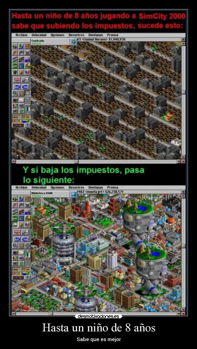 Hasta un niño de 8 años - Sabe que es mejor