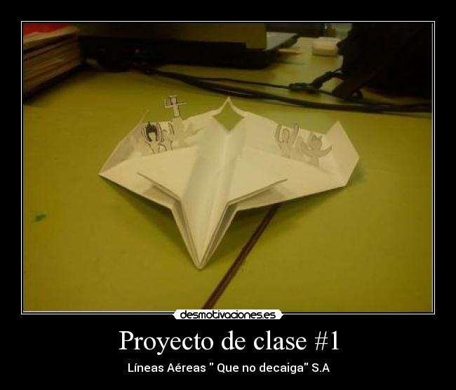 carteles avion clase vacaciones muneco papel desmotivaciones