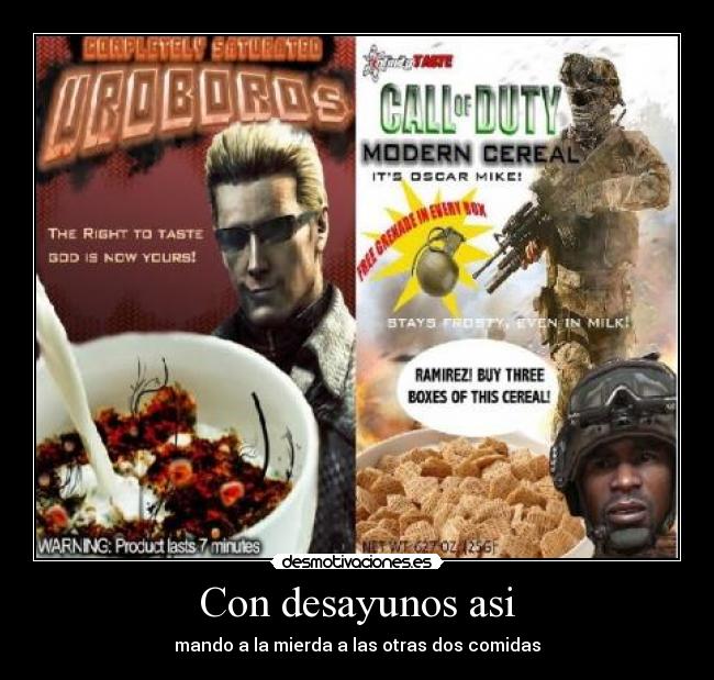 Con desayunos asi - mando a la mierda a las otras dos comidas