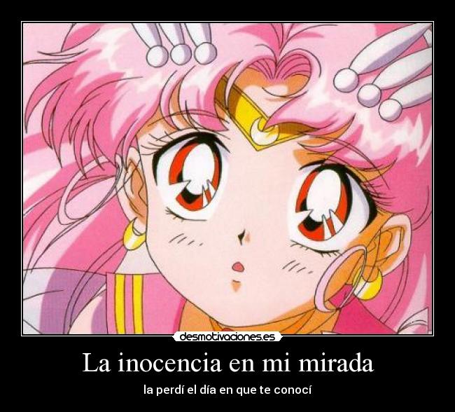 La inocencia en mi mirada -