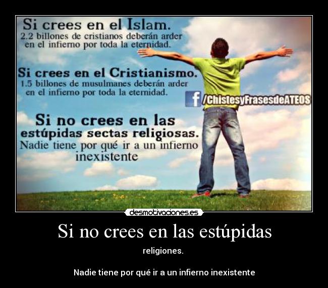 carteles desmotivaciones ateas desmotivaciones