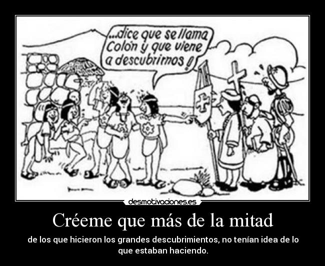 Créeme que más de la mitad - 