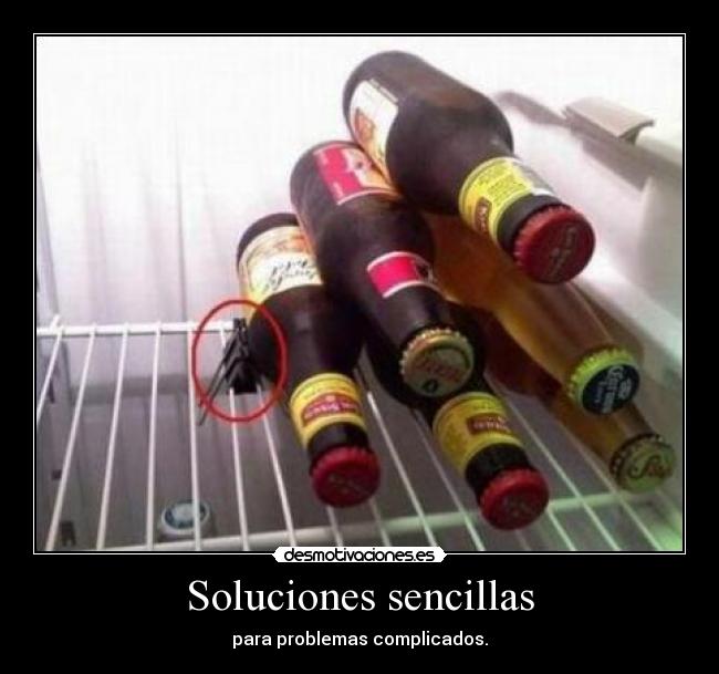 Soluciones sencillas -