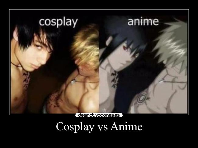 Cosplay vs Anime -