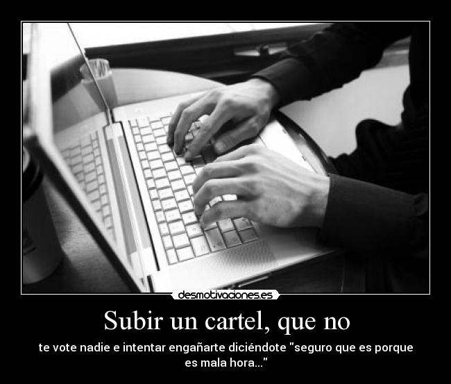 carteles cartel desmotivaciones