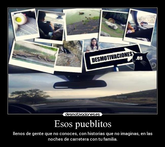 carteles concurso1 vacaciones carretera manejar platicar familia collage desmotivaciones