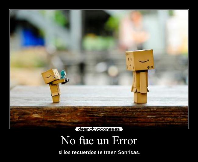 No fue un Error - 