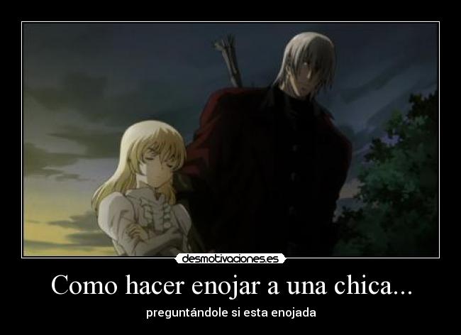 carteles devil may cry anime harukaze dante patty medio tsundere eso gushta ewe desmotivaciones
