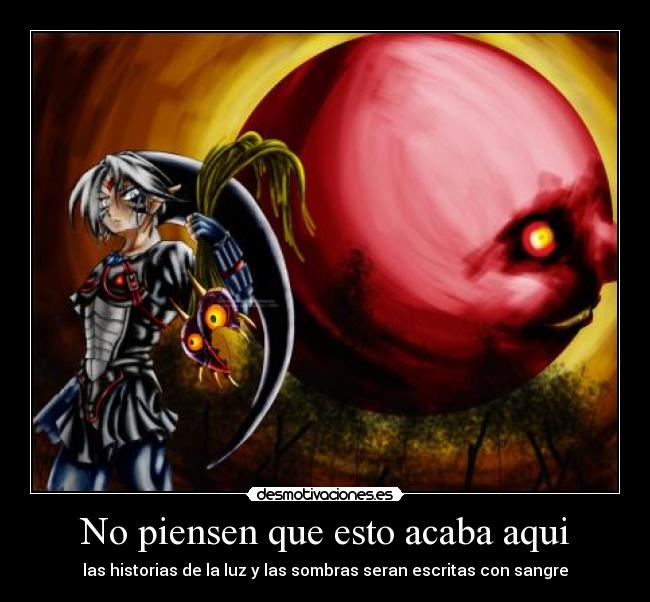 carteles legend zelda majoras mask fiera deidad anime soy padre pero lleva luke colegio desmotivaciones