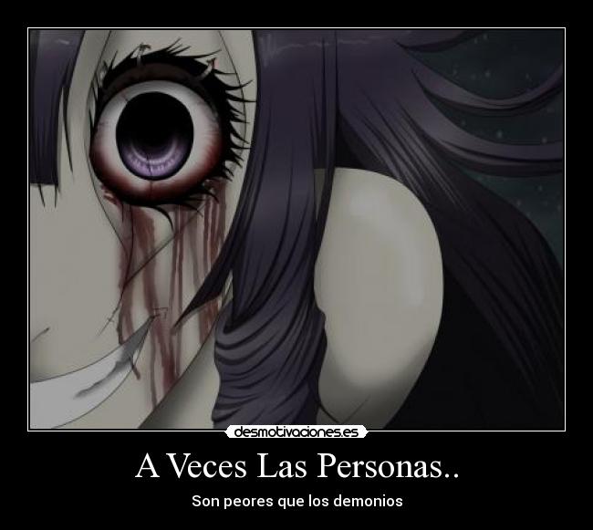 A Veces Las Personas.. -