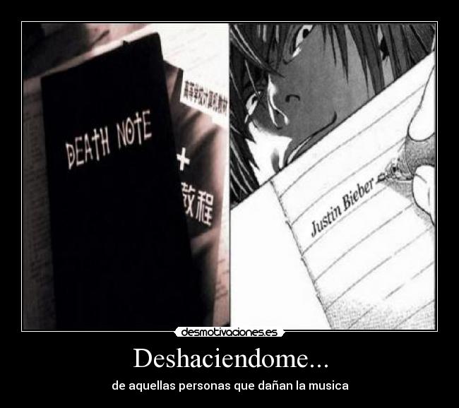 carteles death note anime manga lalala desmotivaciones