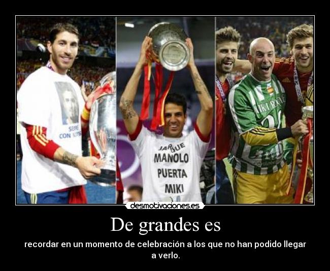 De grandes es - 