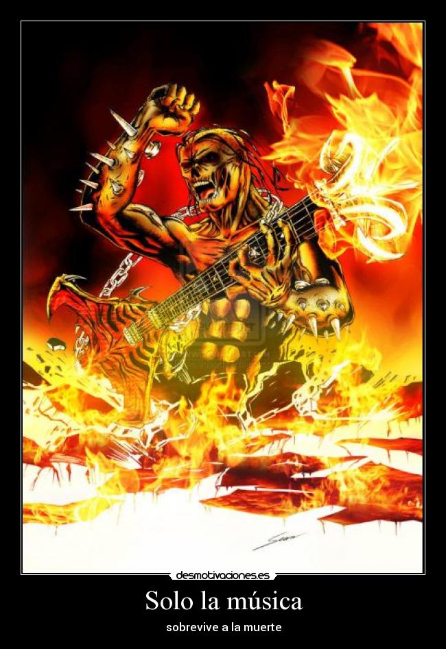 Solo la música - sobrevive a la muerte