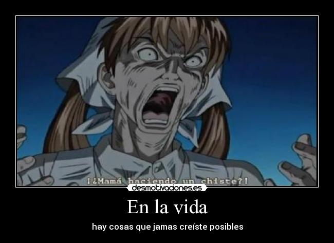 carteles vida muteki kanban musume desmotivaciones