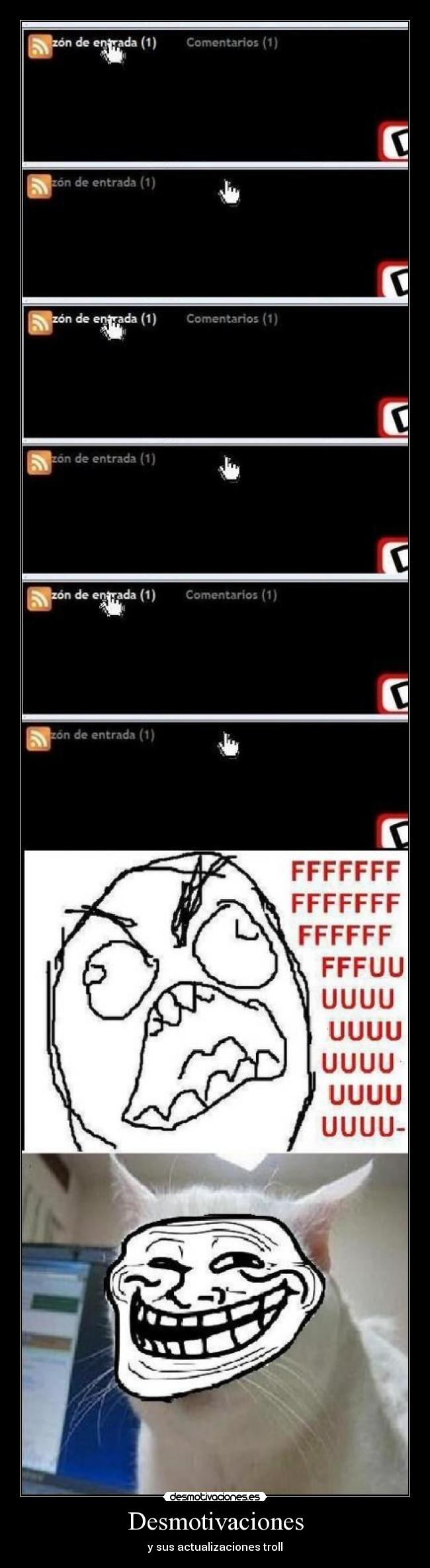 Desmotivaciones - y sus actualizaciones troll